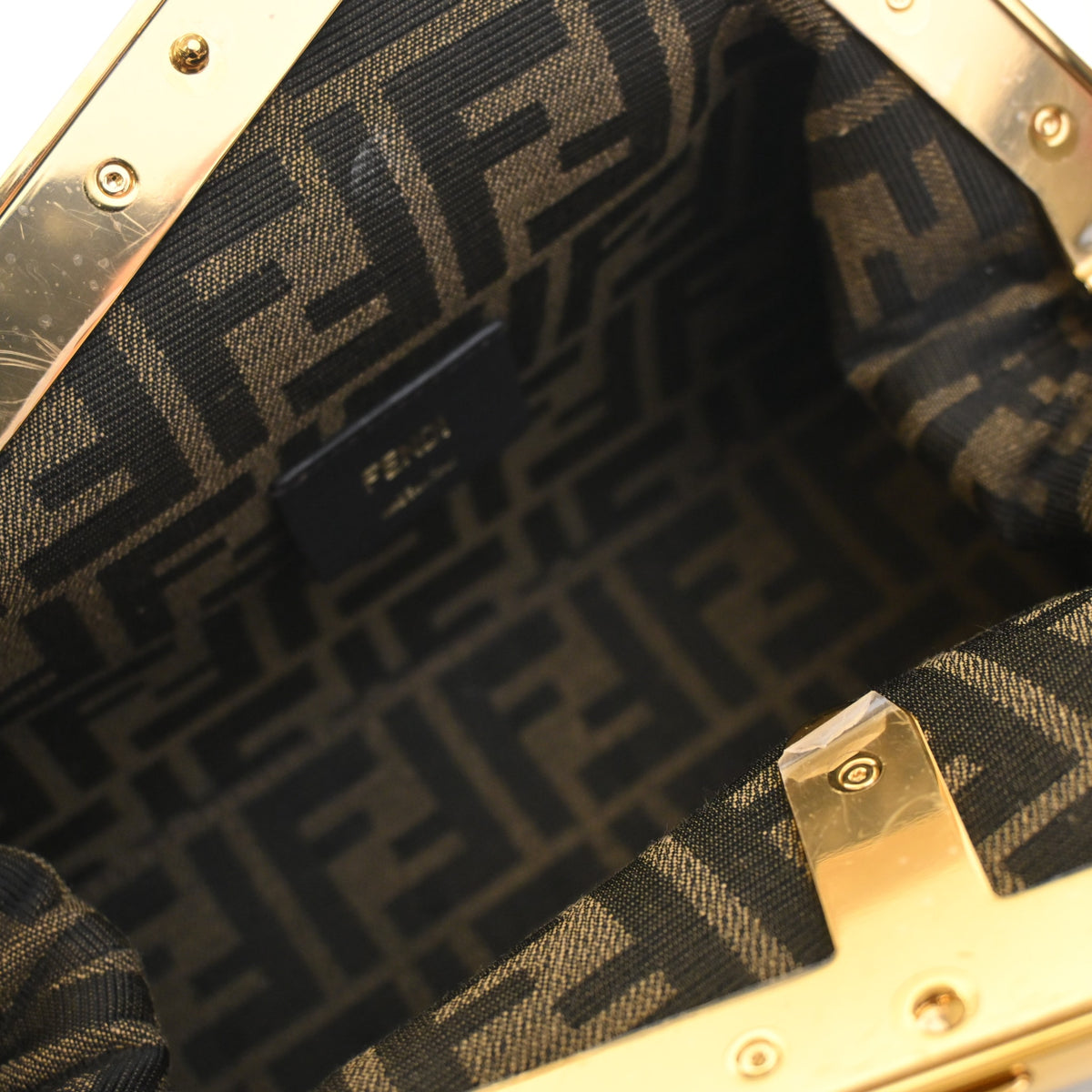 Fendi Small Calfskin Fendi First, photo 11 of 13
