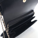 Chanel Velvet Quilted CC Cl...