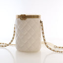 Chanel Small Lambskin Crown...