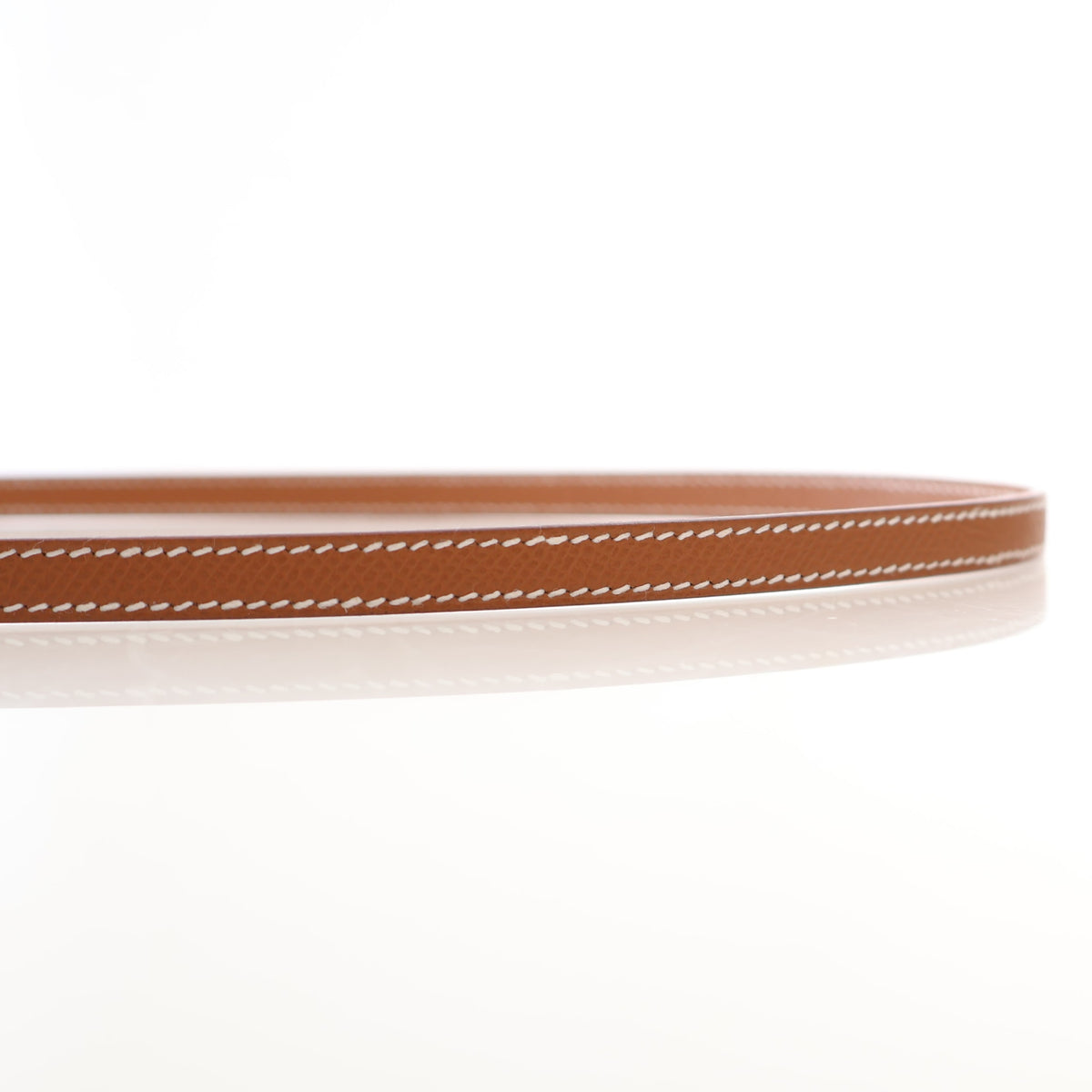 Pre-Owned Hermès Kelly Mini Gold Epsom Leather 20, side profile, photo 12 of 15