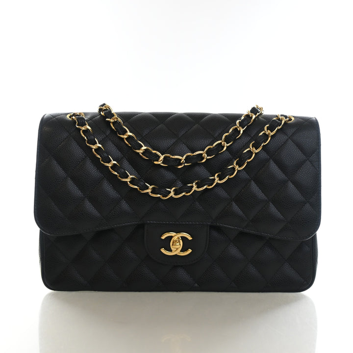 Chanel Jumbo Caviar Classic Double Flap Bag