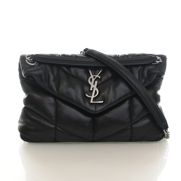 Saint Laurent Medium Lambskin Loulou Puffer