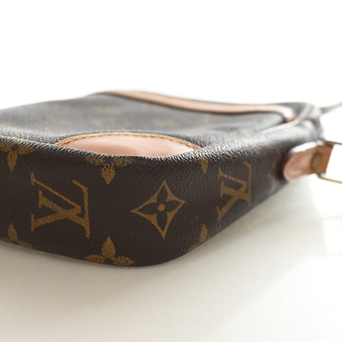 Vintage Louis Vuitton Monogram Danube Bag, side profile, photo 7 of 18