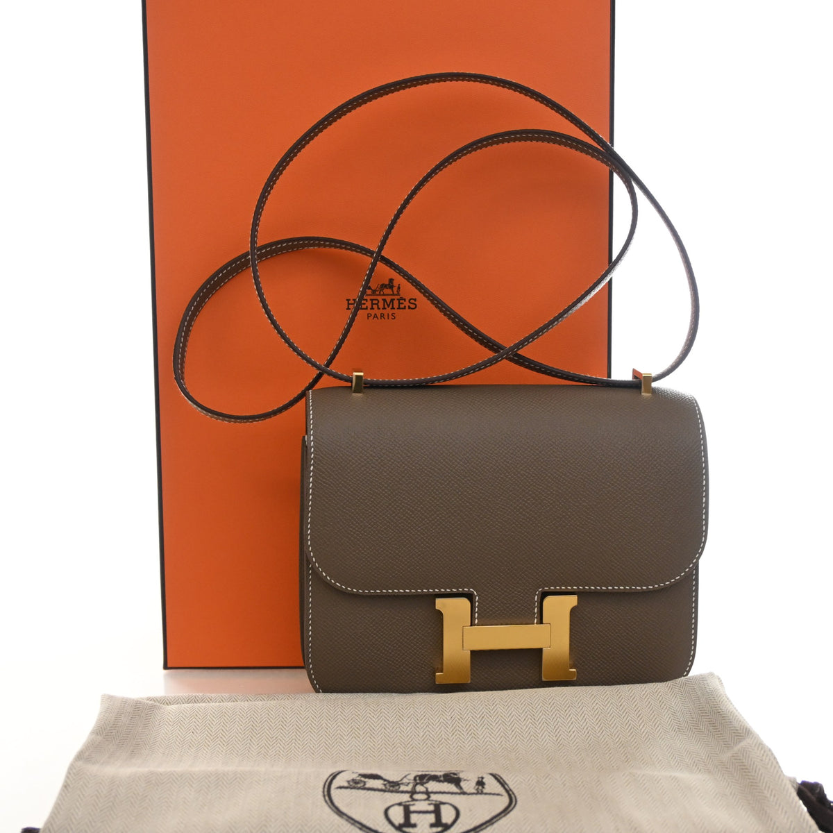 Hermes Etoupe Epsom Constance 18, photo 14 of 14