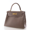 Hermes Etoupe Togo Kelly 28