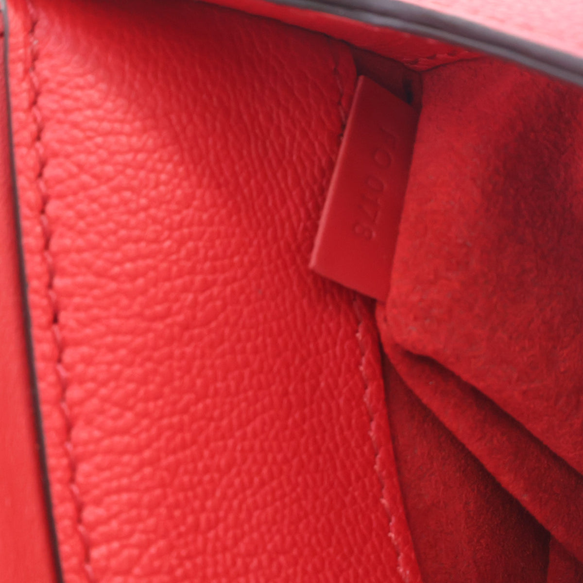 Monogram Cuir Plume Ecume Very Chain Bag Rubis Red, photo 19 of 20