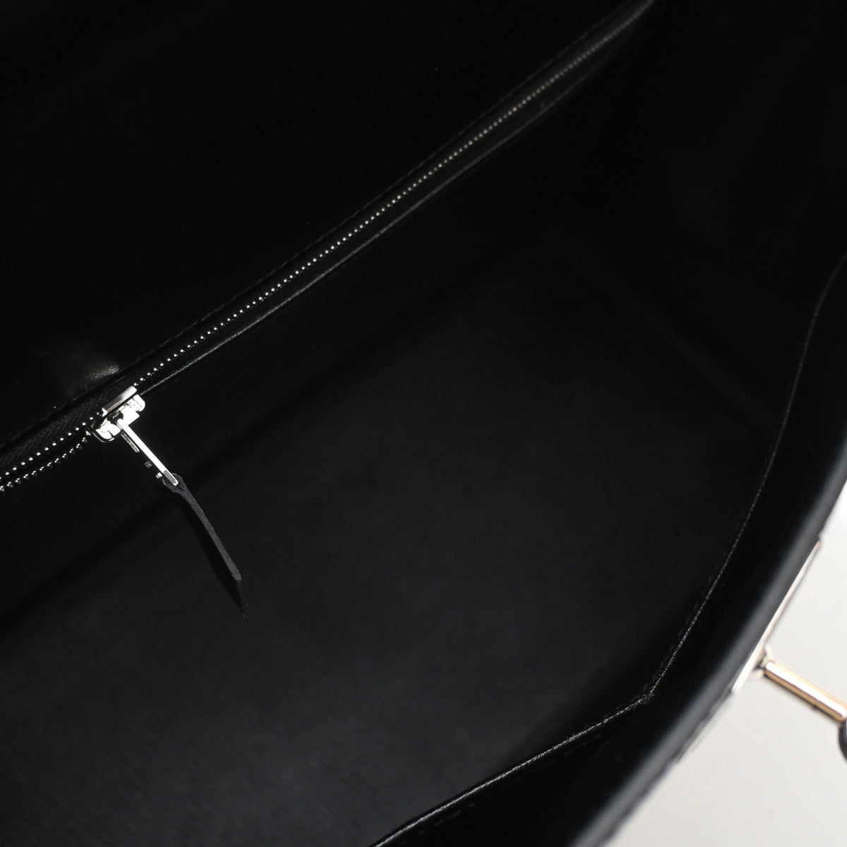Hermes Noir Box Calf Kelly 35, photo 12 of 18