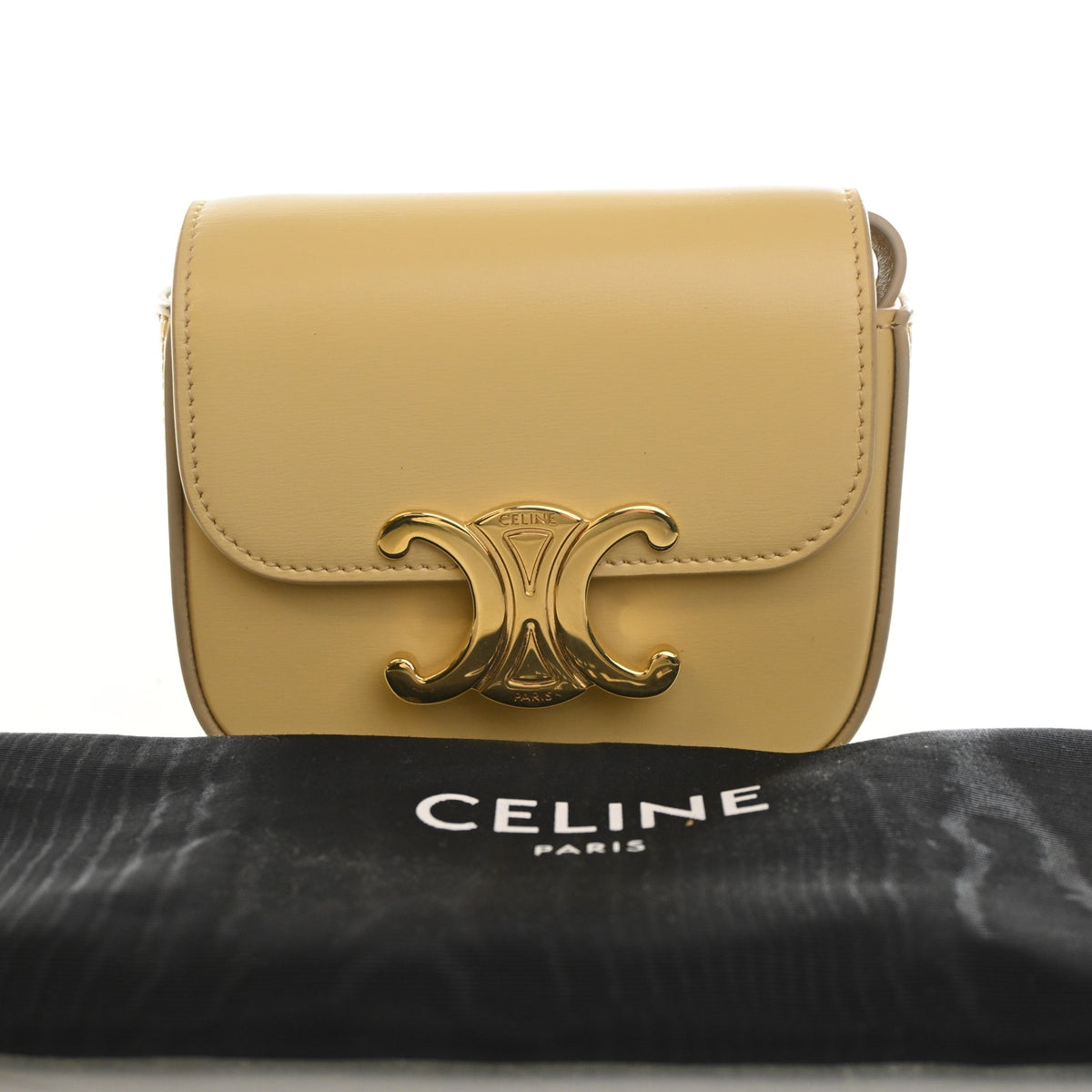 Celine Mini Calfskin Claude Shoulder Bag, photo 14 of 14
