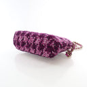 Chanel Purple Tweed Houndst...