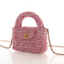 Chanel Mini Nano Tweed Kell...