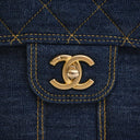 Chanel Denim Double You Bac...