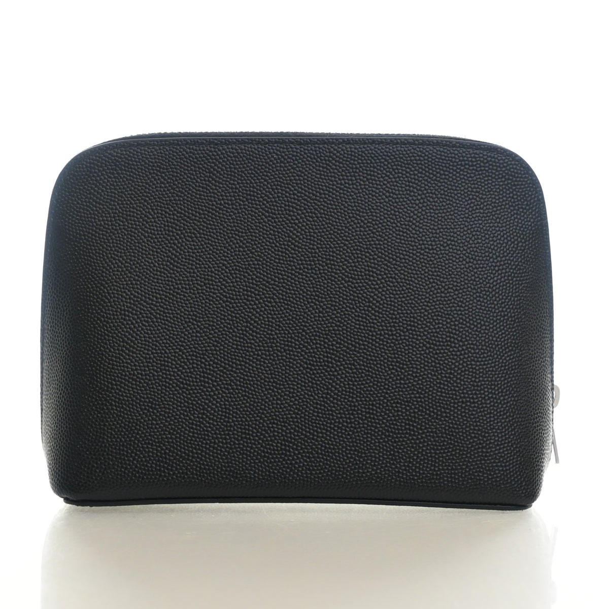 Pre-Owned Saint Laurent Calfskin Cosmetic Pouch, front view, photo 10 of 13