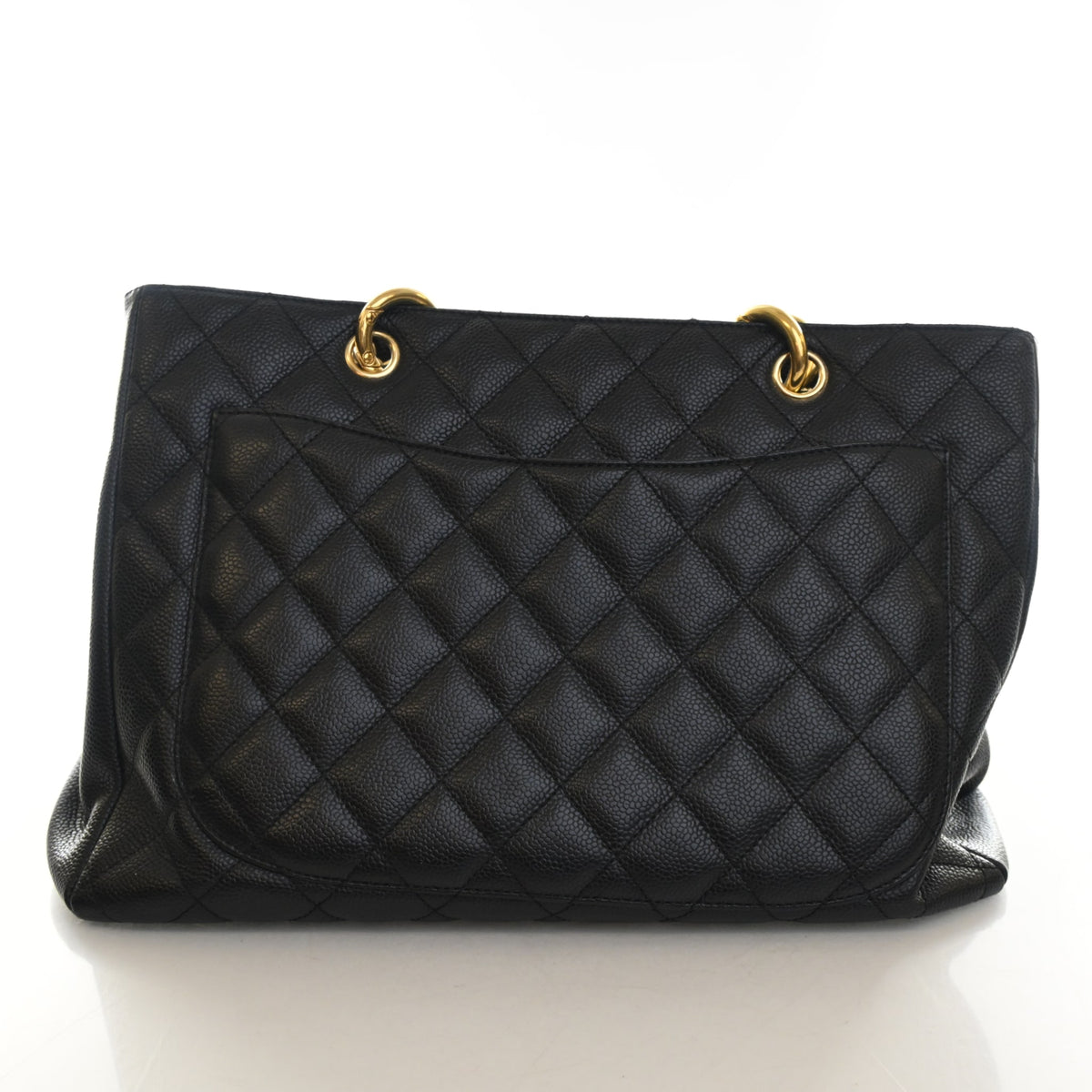 Pre-Owned Chanel Grand Shopping Tote Caviar Leather, front view, photo 10 of 14