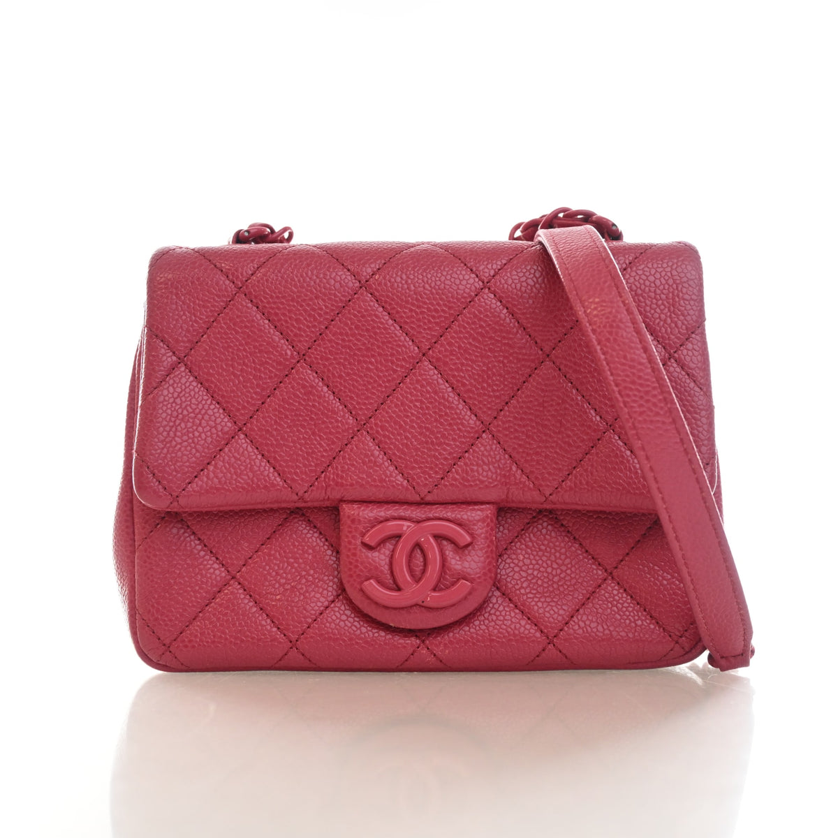 Chanel Mini Caviar Incognito Square Flap Bag, photo 1 of 16
