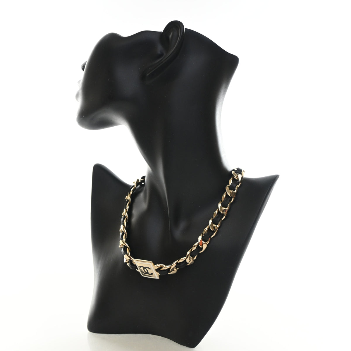 Chanel CC Square Choker Necklace, photo 5 of 9