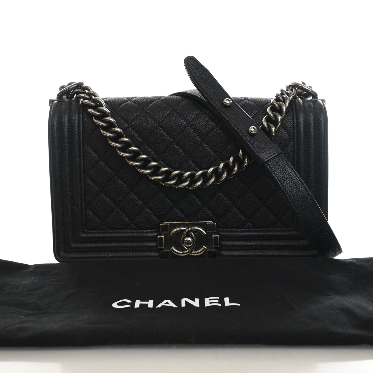 Chanel Medium Caviar Boy Bag, photo 19 of 19