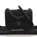 Chanel Medium Caviar Boy Bag