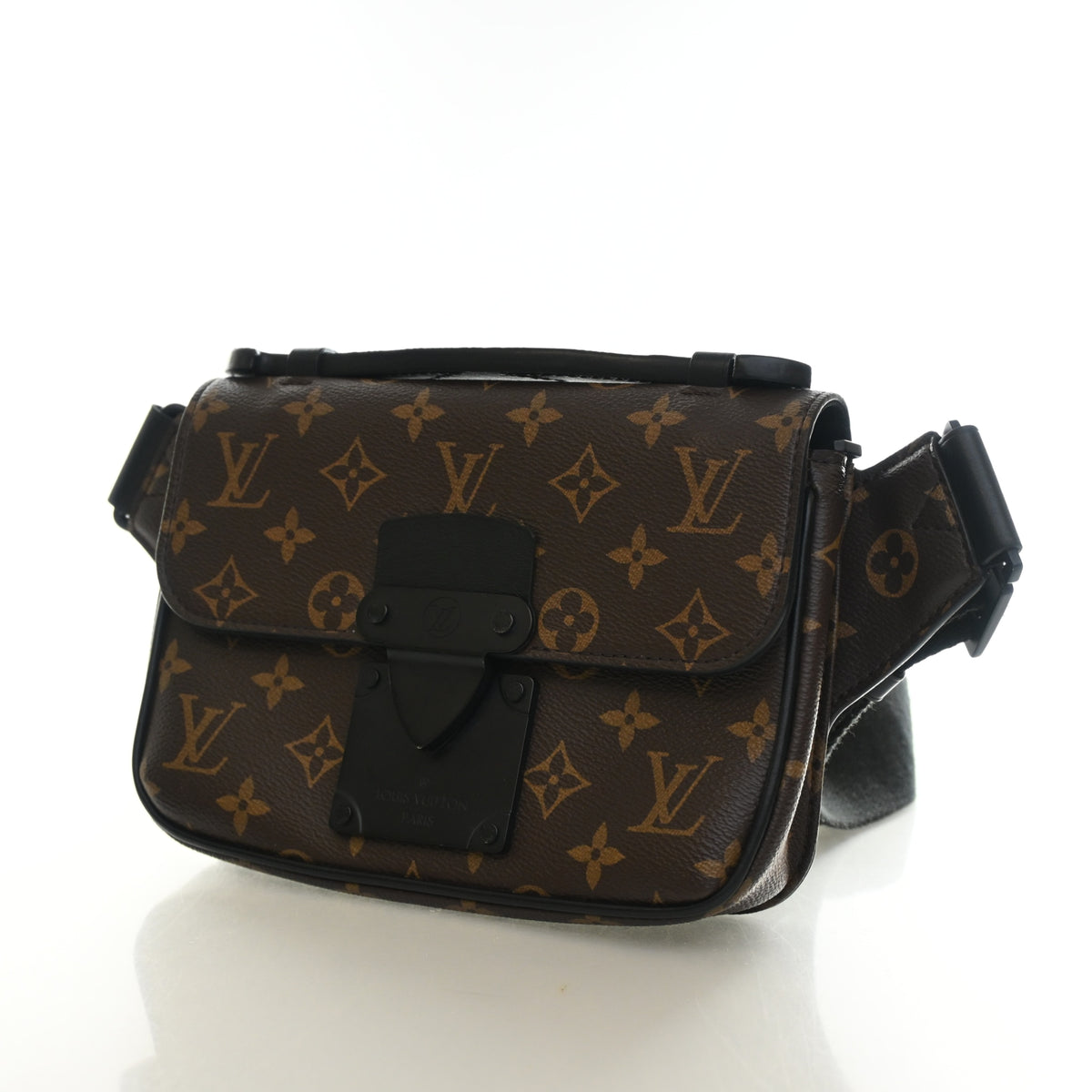Louis Vuitton Monogram Macassar S Lock Waist Bag, photo 3 of 13