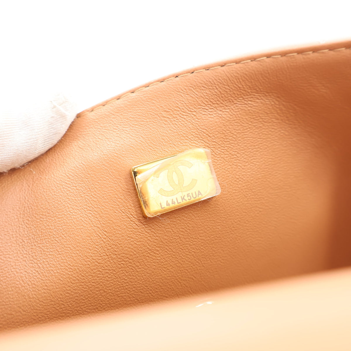 Chanel Mini Lambskin Rectangular Top Handle Flap Bag, photo 16 of 17