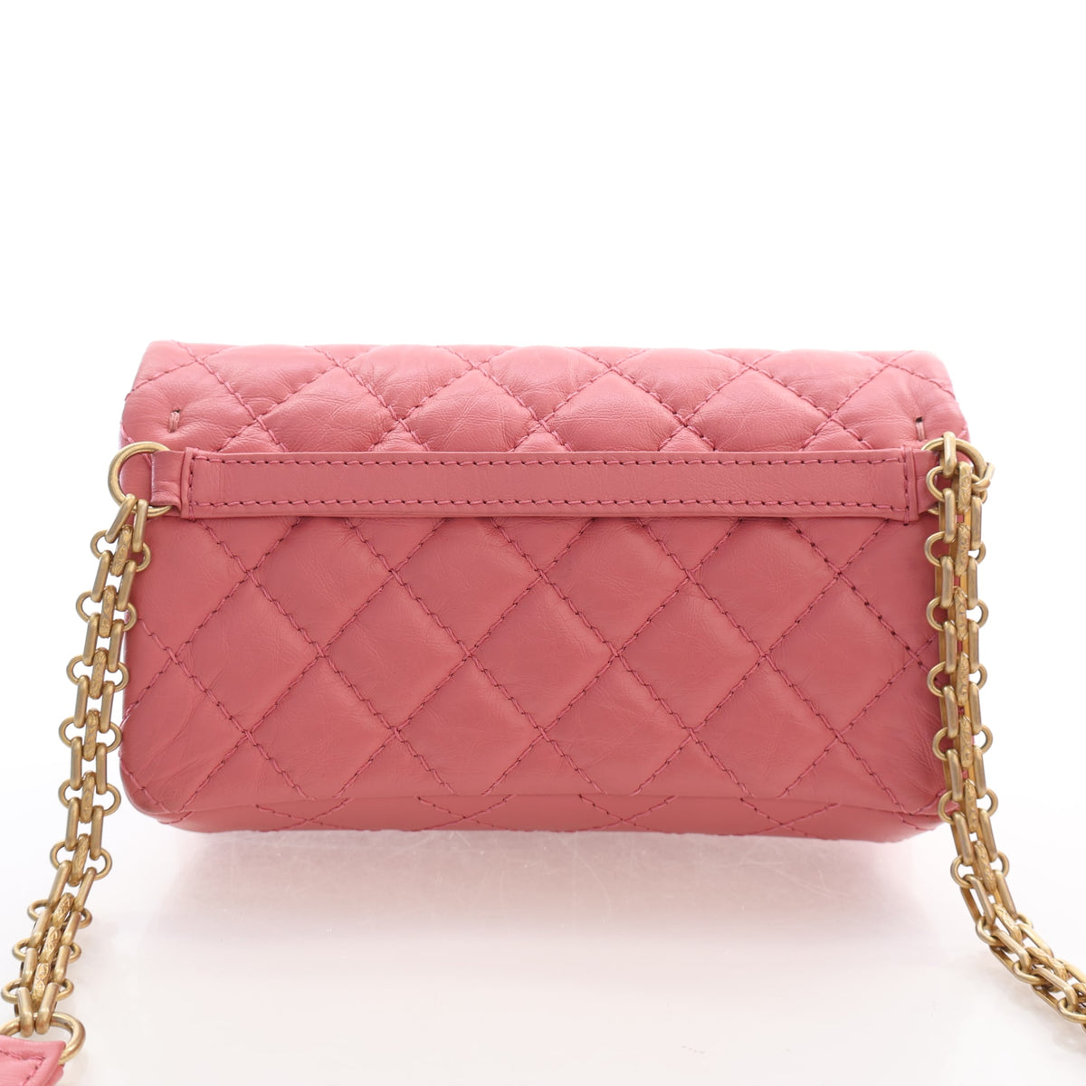 Chanel Aged Calfskin Reissue 2.55 Flap Belt Bag, photo 11 of 16