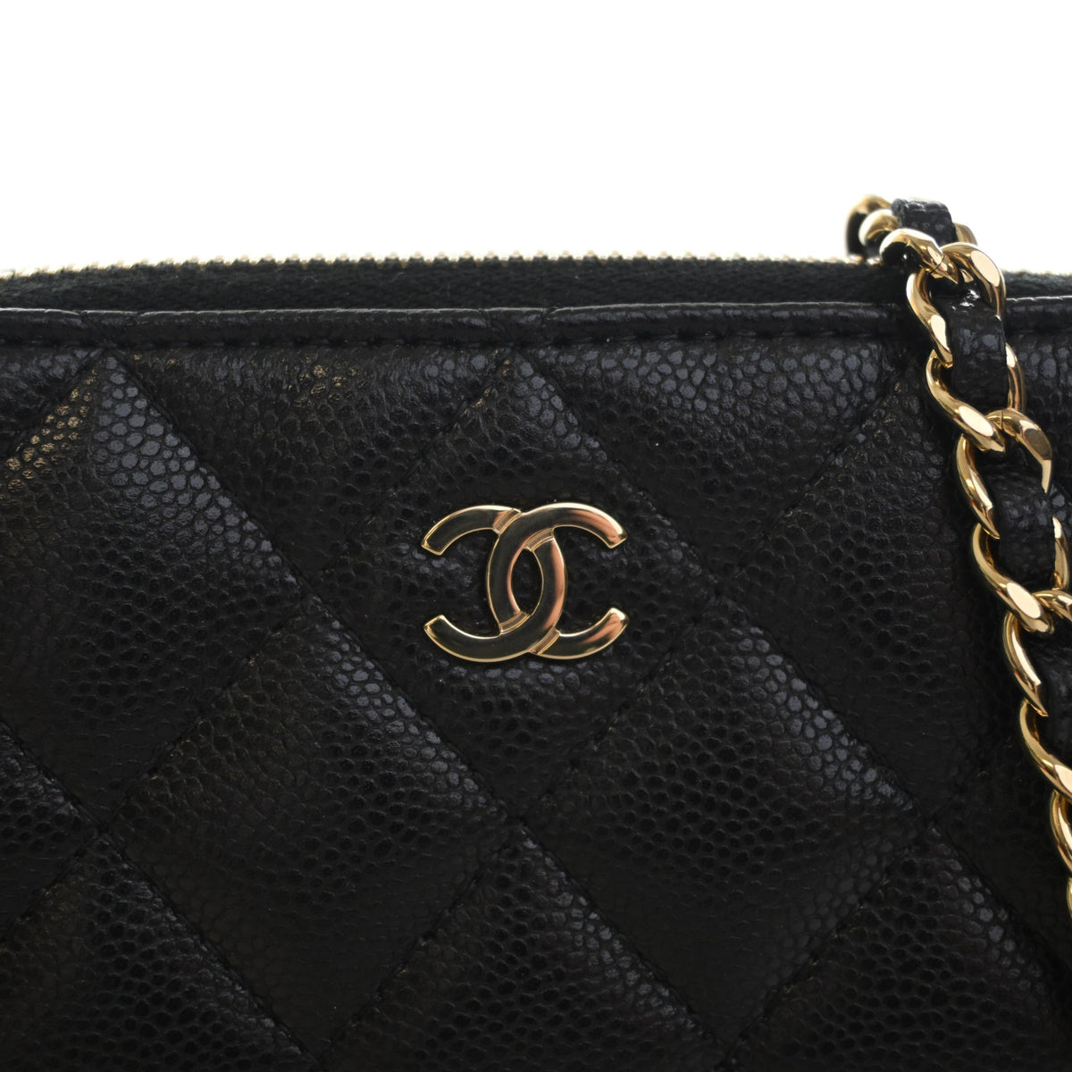 Chanel Caviar CC Dome Zip Clutch, photo 4 of 14