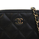Chanel Caviar CC Dome Zip C...