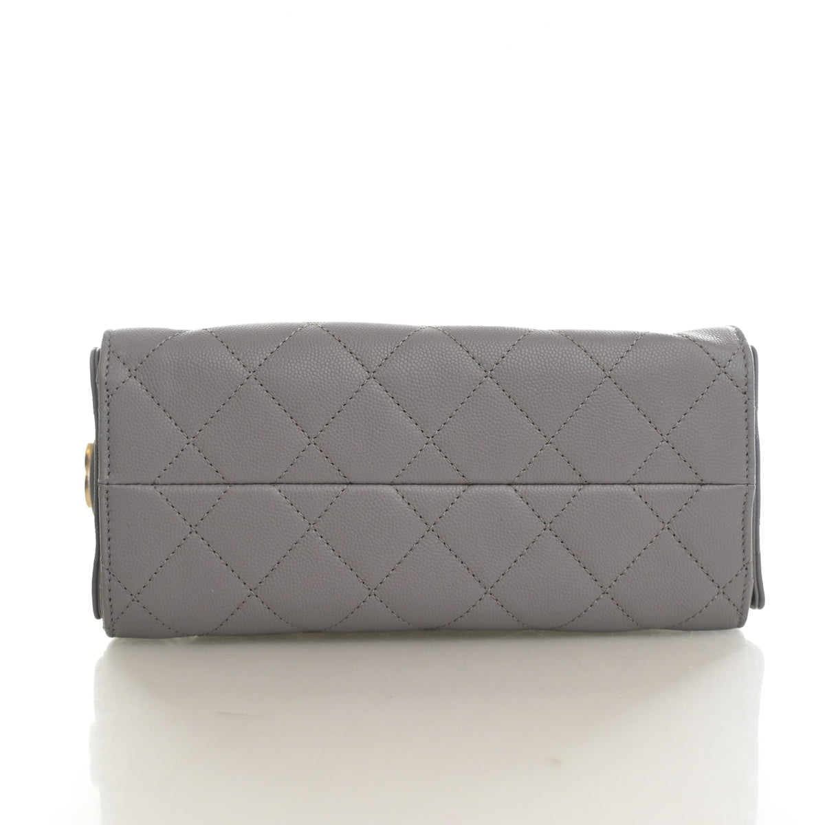 Pre-Owned Chanel Hobo Mini Caviar Leather 25, back view