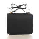 Hermes Noir Epsom Constance 24