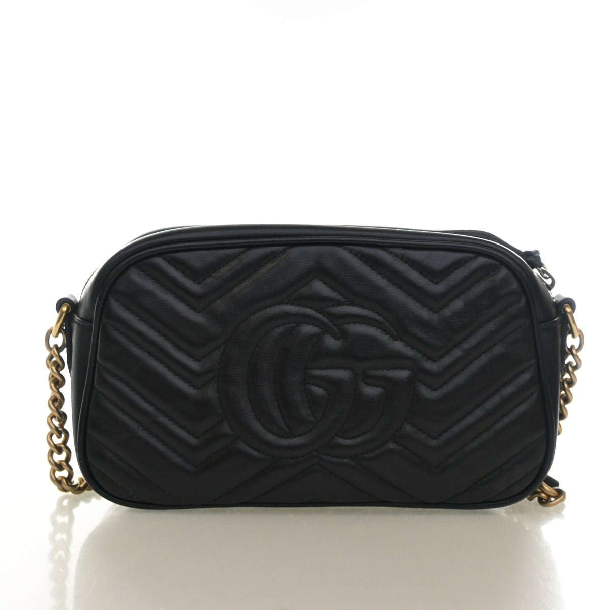 Gucci Small Calfskin GG Marmont Shoulder Bag, photo 11 of 14