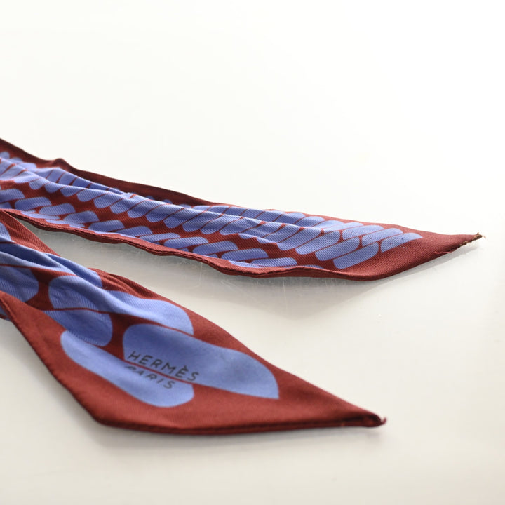 Hermes Clic C'est Noue Silk Twilly