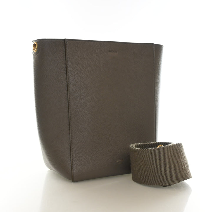 Celine Small Calfskin Sangle Bucket Bag