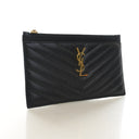 Saint Laurent Calfskin Mono...