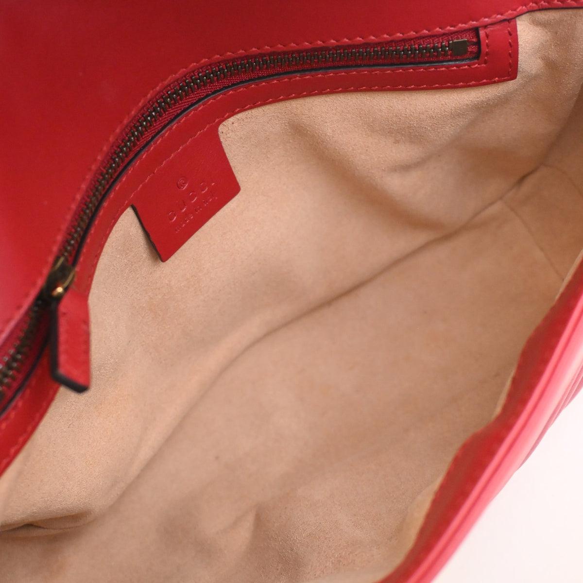 Gucci Small Calfskin Marmont Flap Bag, photo 12 of 14
