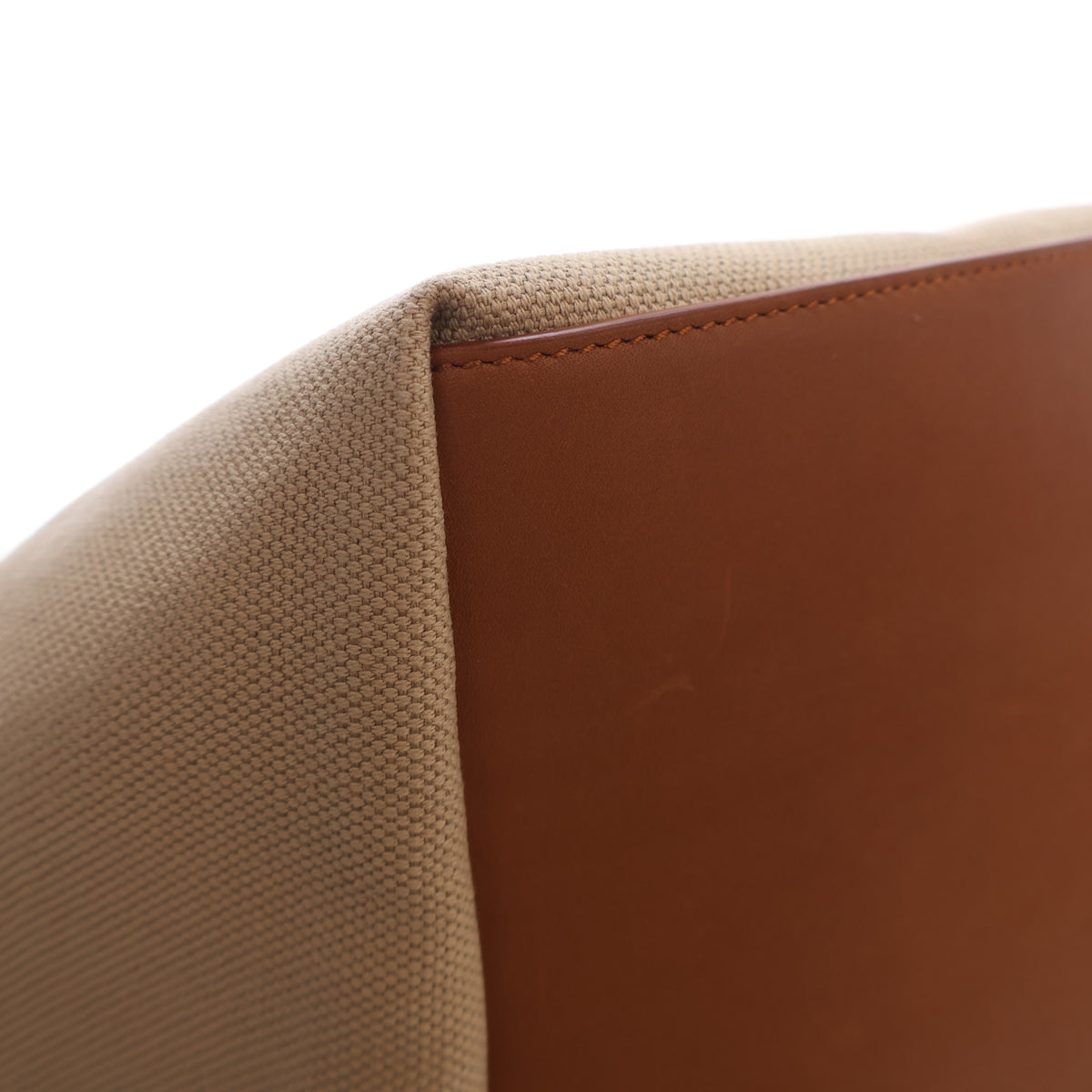 Pre-Owned Saint Laurent Tote Canvas Calfskin Y, side view