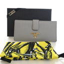 Prada Saffiano Bi Fold Wallet