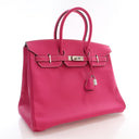 Hermes Rose Tyrien Epsom Ca...