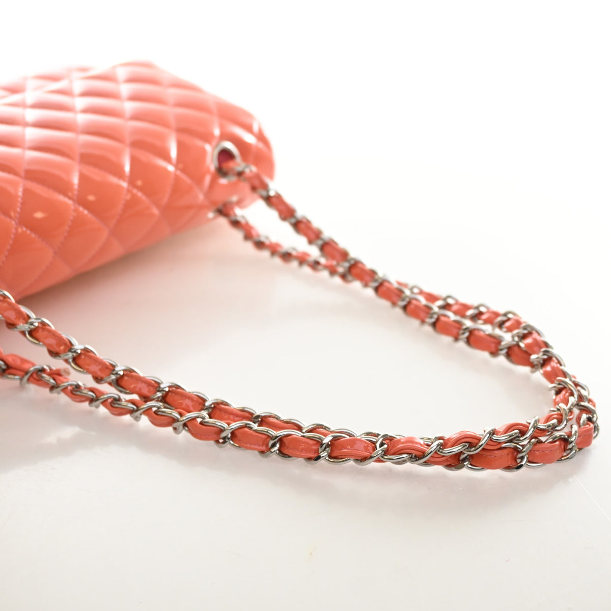 Chanel Medium Patent Classic Double Flap Bag, photo 10 of 19