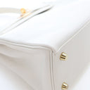 Hermes Blanc Swift Kelly 25