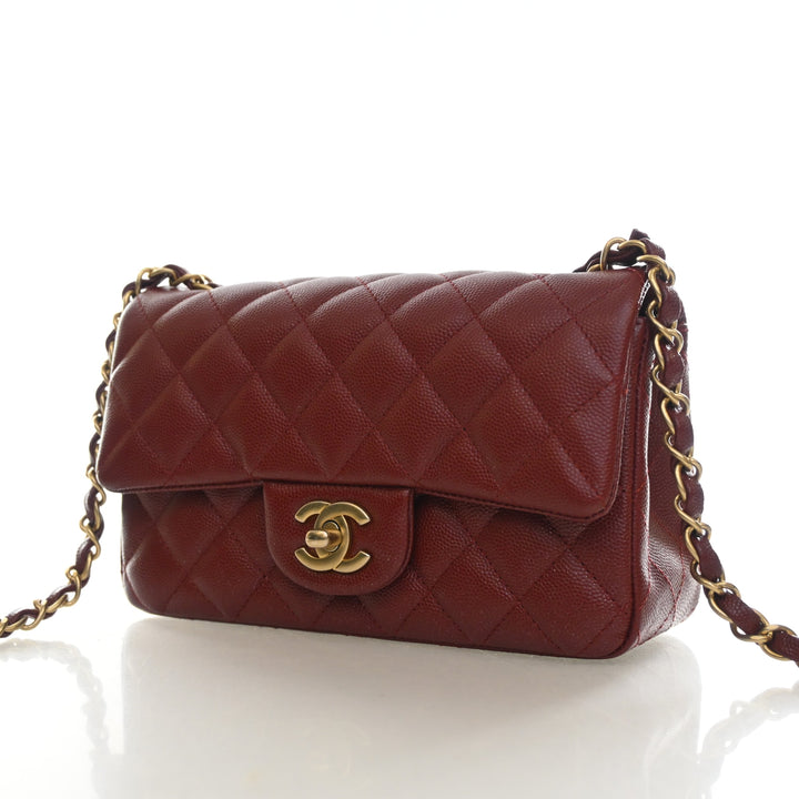 Chanel Mini Caviar Rectangular Classic Flap Bag