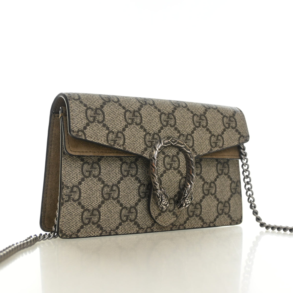 Pre-Owned Gucci Dionysus Mini Super GG Supreme, front view