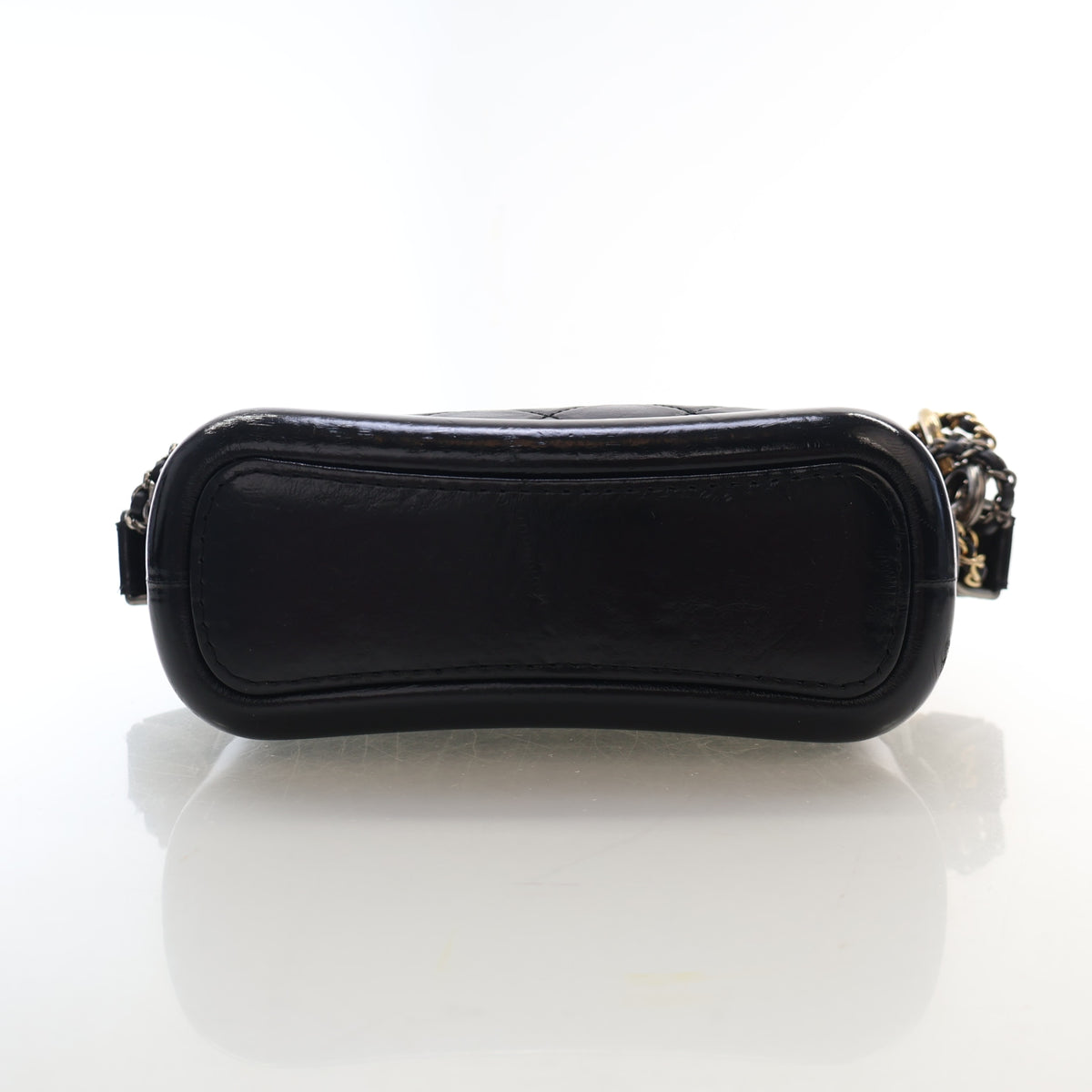 Pre-Owned Chanel Hobo Small Calfskin Gabrielle, base and feet view, photo 10 of 22