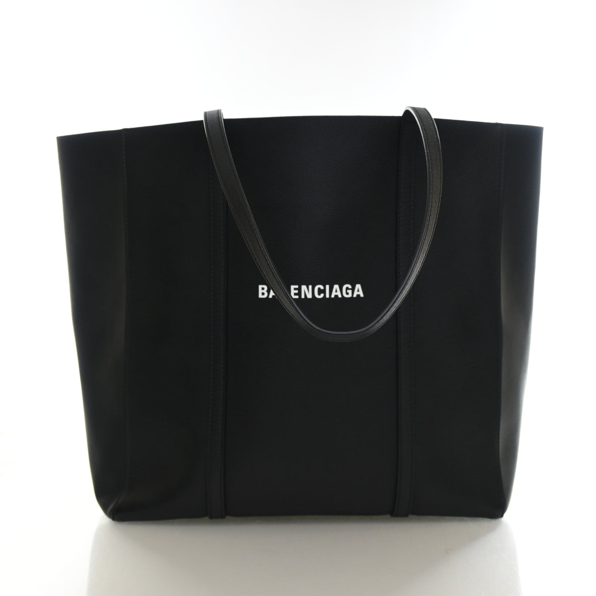 Pre-Owned Balenciaga Tote Small Calfskin Everyday, front view, authenticated at Luxe Du Jour