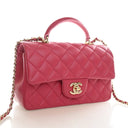 Chanel Mini Lambskin Rectan...