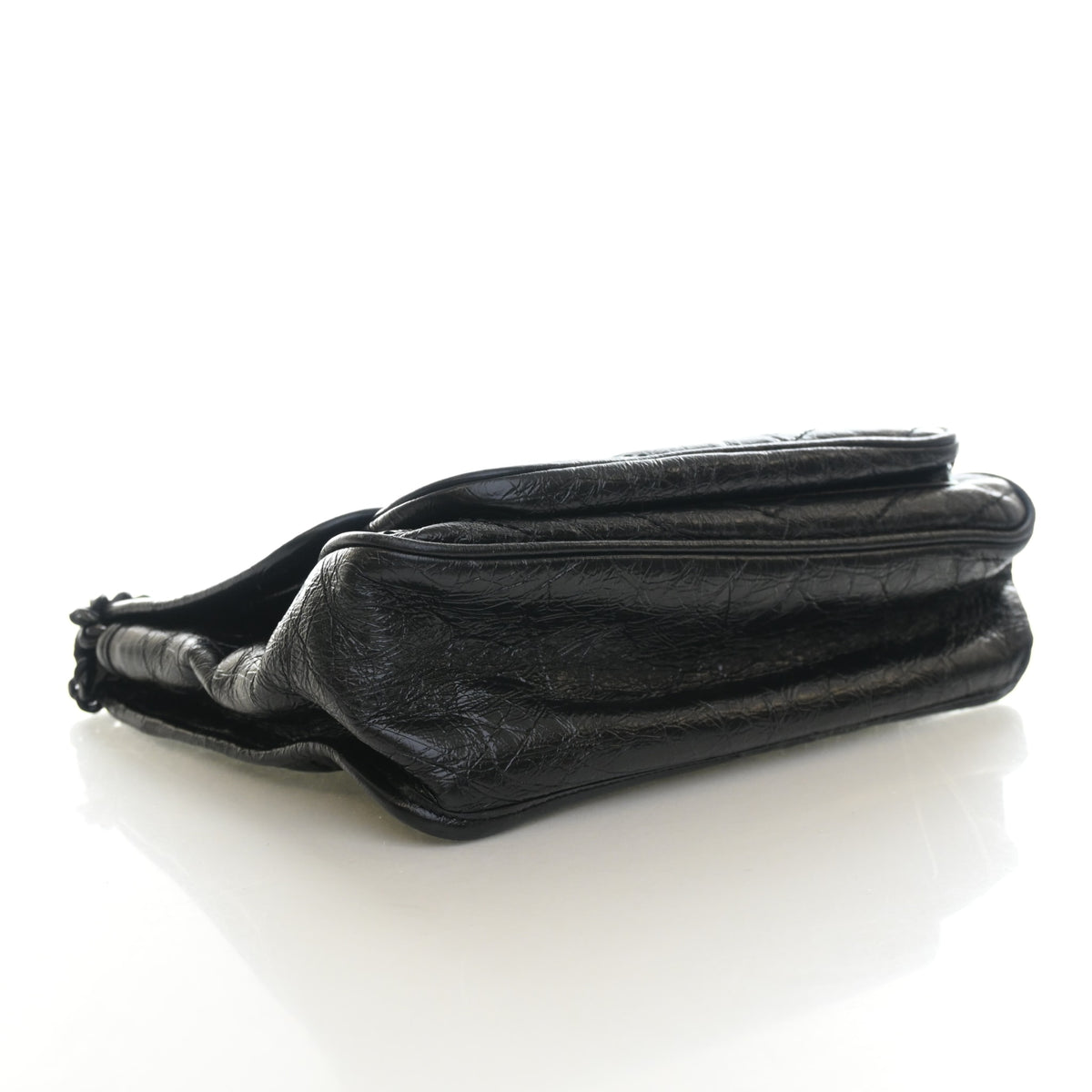 Pre-Owned Saint Laurent Medium Calfskin Niki, side profile