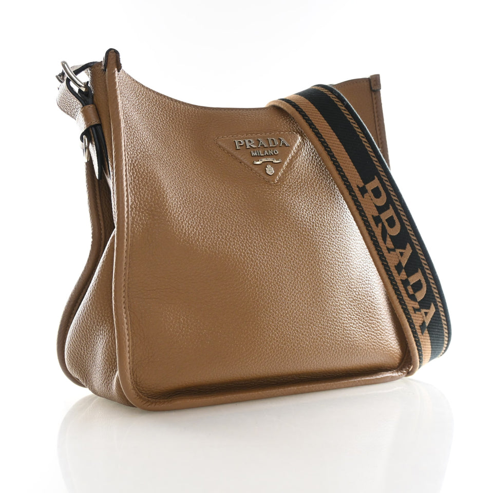 Prada Vitello Daino Phenix Shoulder Bag