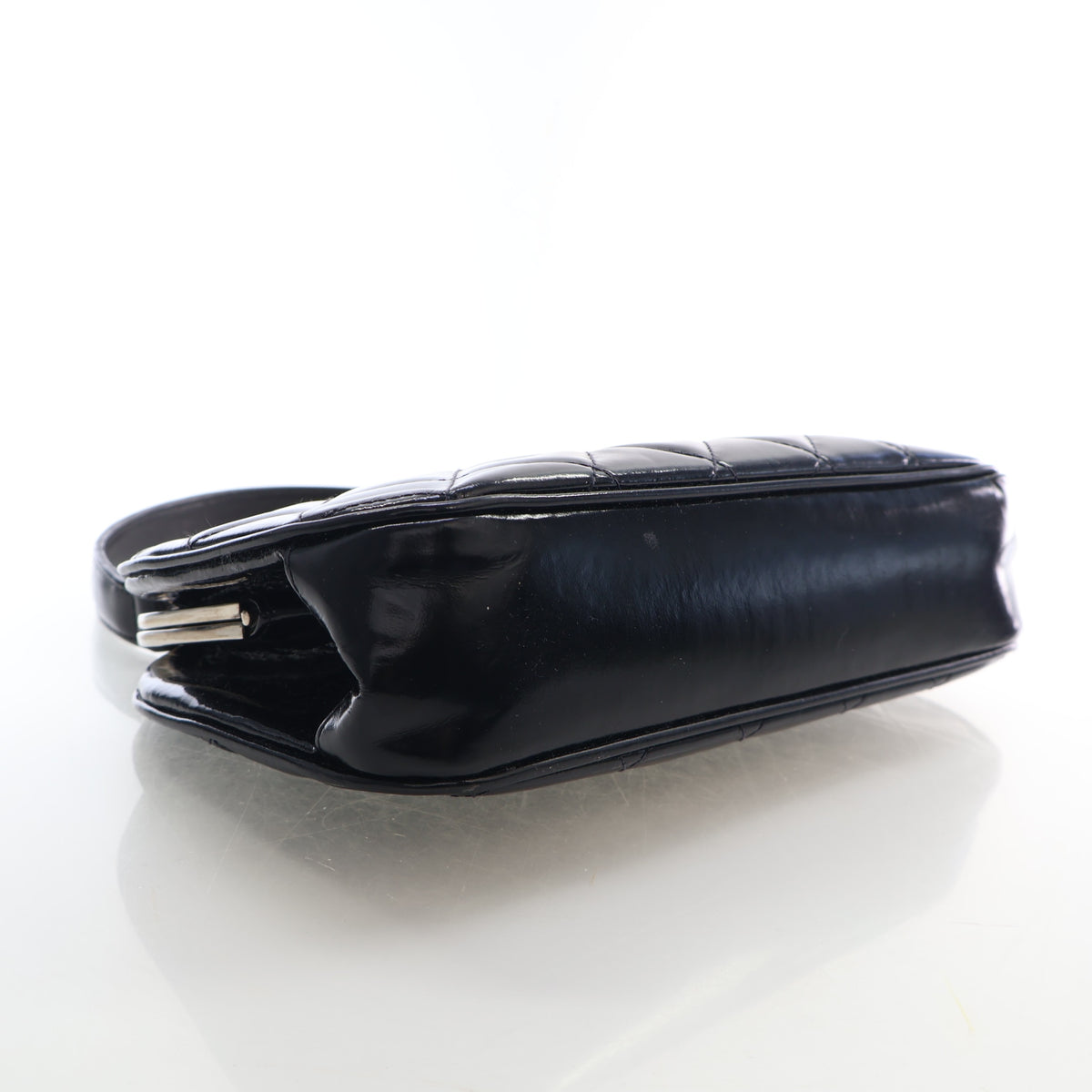 Chanel Vintage Patent Top Handle Kisslock Frame Bag, photo 6 of 19