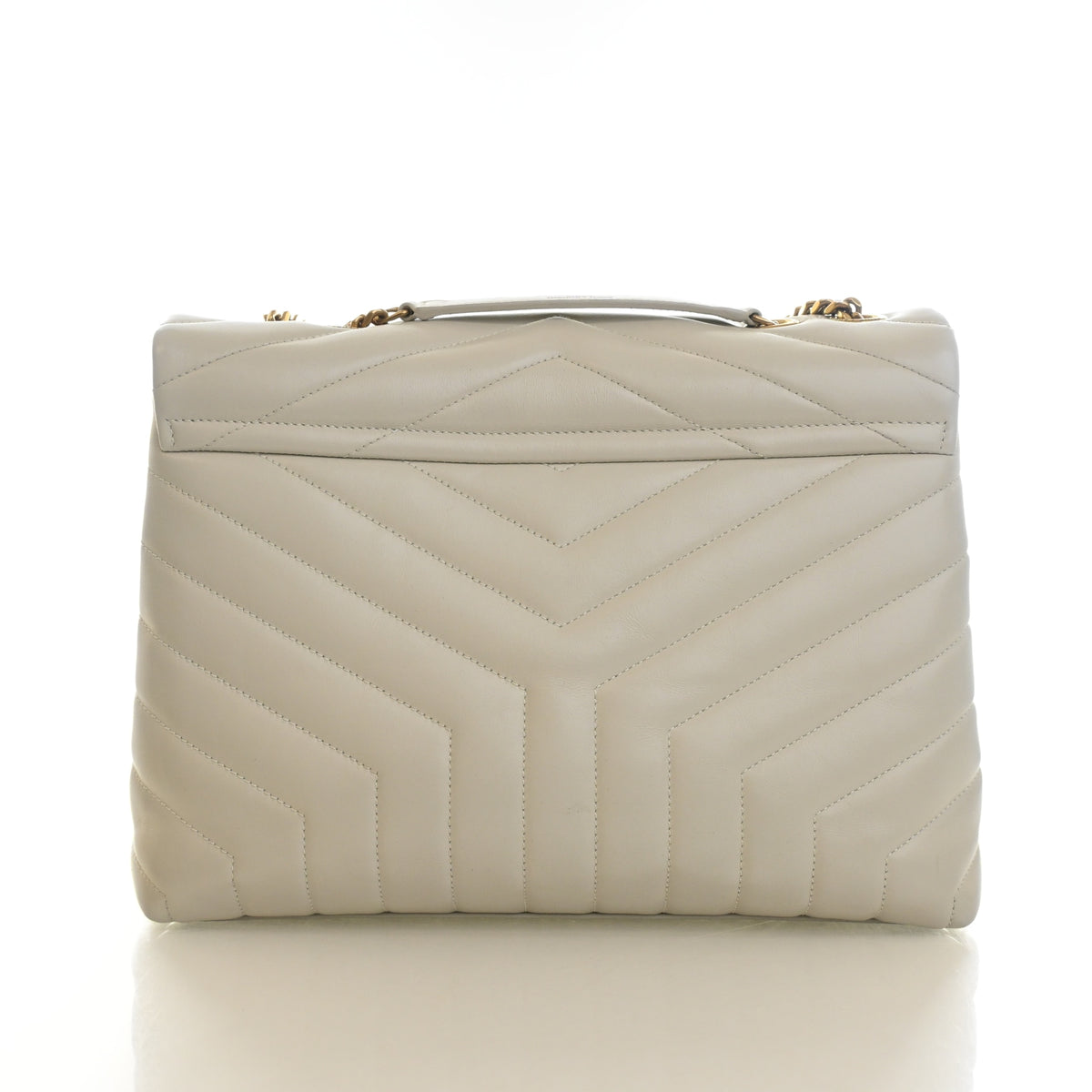 Pre-Owned Saint Laurent Loulou Medium Calfskin, back view