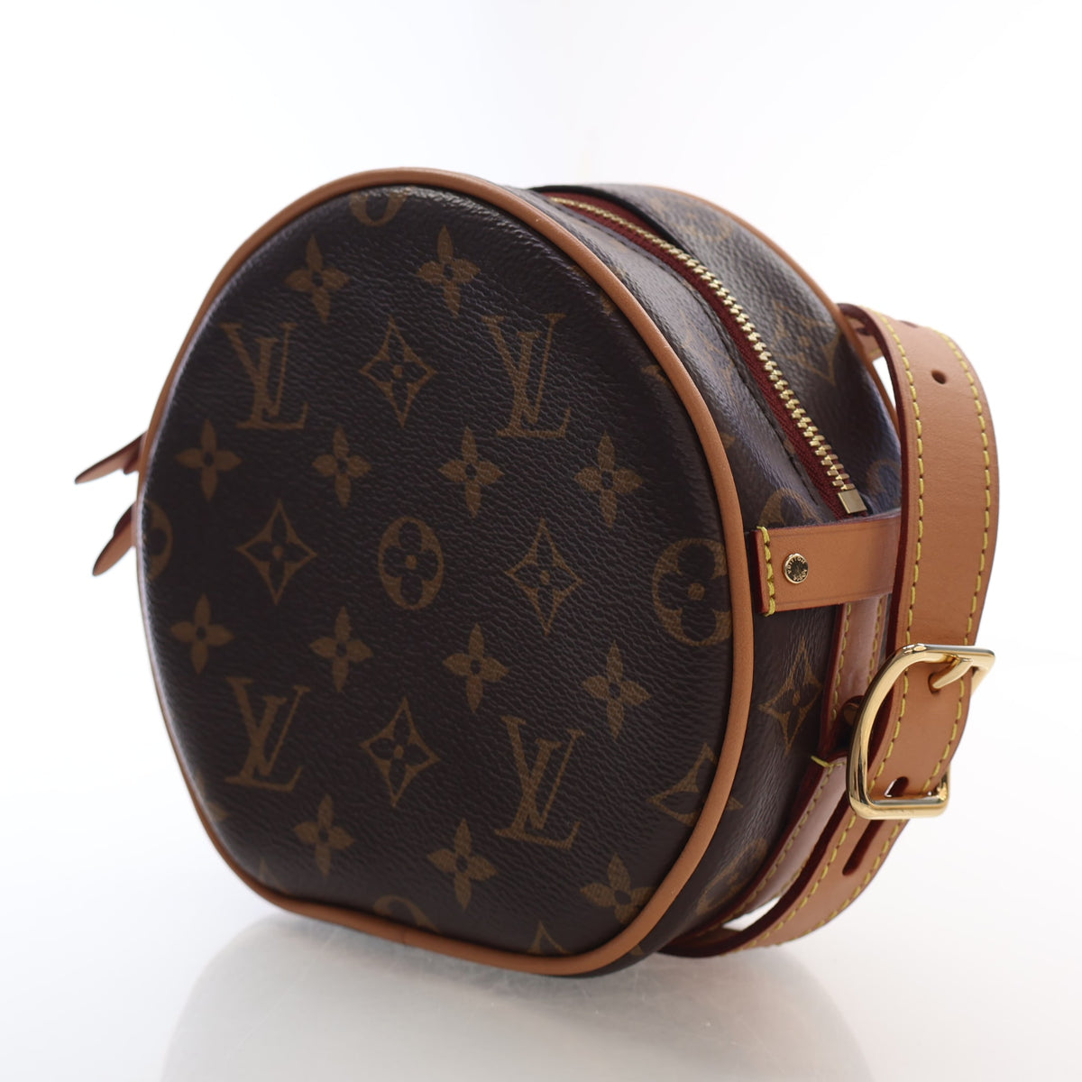Pre-Owned Louis Vuitton Canvas Monogram Boite Chapeau Souple, front view