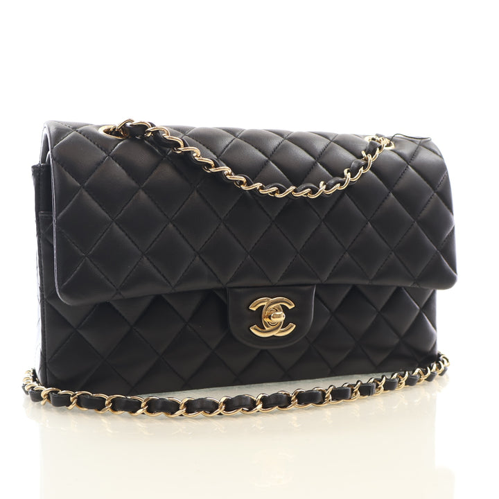 Chanel Medium Lambskin Classic Double Flap Bag