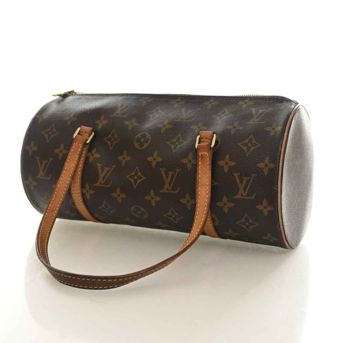 Vintage Louis Vuitton Papillon 30 Monogram, side profile